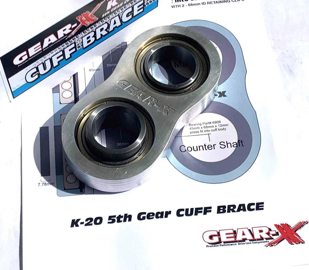 GearX K Series Handcuffs Tall Pines Racing