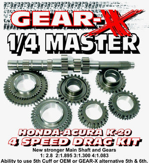 GEAR-X HONDA K SERIES 1/4 MASTER KIT