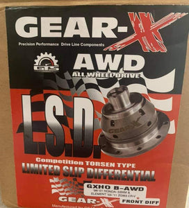 Gear-X B/K AWD Front Torsen LSD