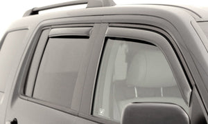 AVS 01-07 Toyota Highlander Ventvisor In-Channel Front & Rear Window Deflectors 4pc - Smoke