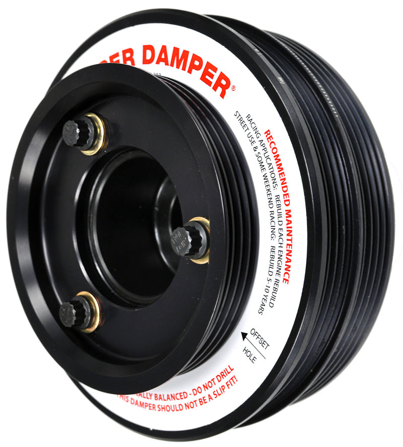 ATI Damper - 5.67in - Alum - (2) 4 & 5 Grv - Nissan - SR20 Rwd - Street - 1Pc