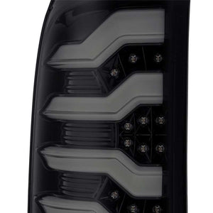 AlphaRex 14-18 GMC Sierra 1500 PRO-Series LED Tail Lights Jet Black