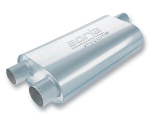 Borla Universal Oval Transverse 2.5in Inlet/Outlet 19in x 10.25in x 5.5in Turbo XL Muffler