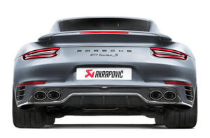 Akrapovic 16-17 Porsche 911 Turbo/Turbo S (991.2) Slip-On Line (Titanium) (Req. Tips/Diffuser)