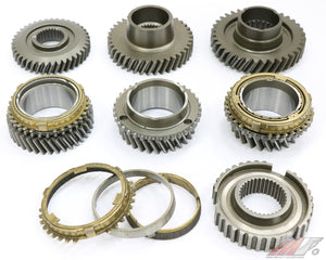 MFactory 3-5 Dual Cone B Series Close Ratio Gear Set W/ Carbon Synchros