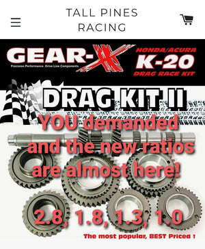 NEW Gear-X Drag Kit 1-4