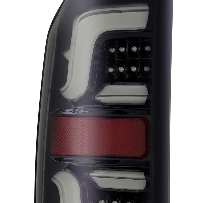 AlphaRex 14-20 Toyota Tundra PRO-Series LED Tail Lights Jet Black