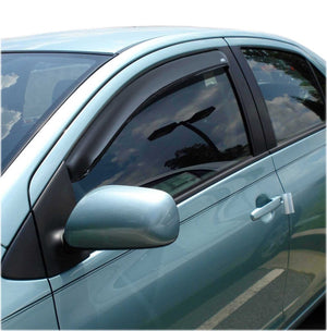 AVS 07-11 Toyota Yaris Coupe Ventvisor In-Channel Window Deflectors 2pc - Smoke