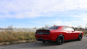 Corsa 15-17 Dodge Challenger Hellcat Dual Rear Exit Extreme Exhaust w/ 3.5in Polished Tips