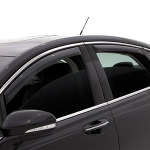 AVS 96-00 Honda Civic Ventvisor In-Channel Front & Rear Window Deflectors 4pc - Smoke