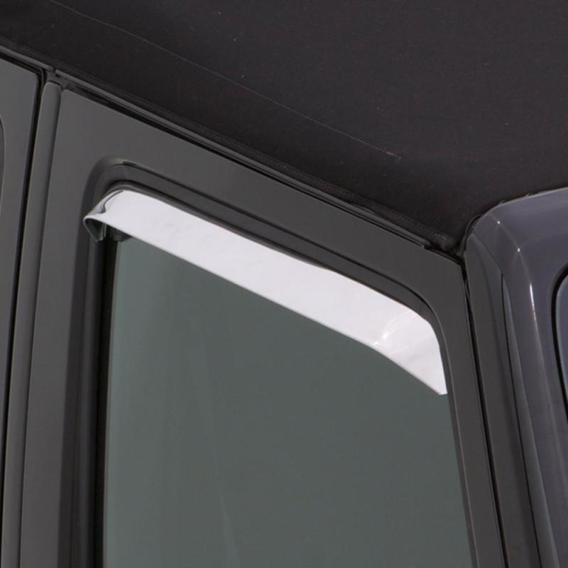 AVS 67-72 Ford F-250 Super Duty Ventshade Window Deflectors 2pc - Stainless
