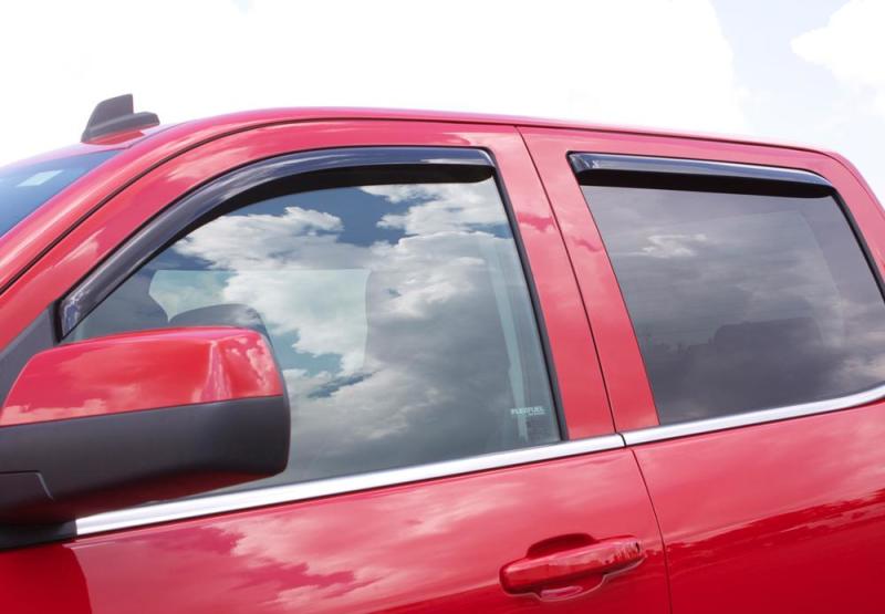 AVS 06-11 Honda Civic Ventvisor In-Channel Front & Rear Window Deflectors 4pc - Smoke