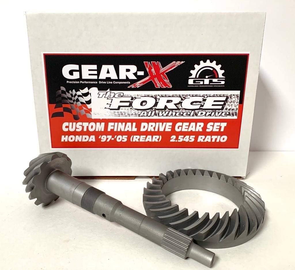 Gear-X The Force AWD Rear Custom Final Drive Set